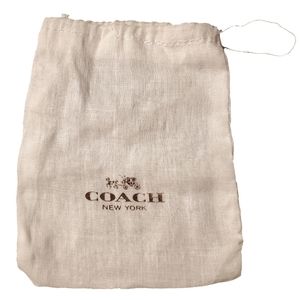 Coach Small Jewelry Pouch/Dustbag NWOT